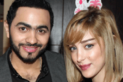 هذا هو الإسم الذي اختاره تامر حسني لمولودته الثانية