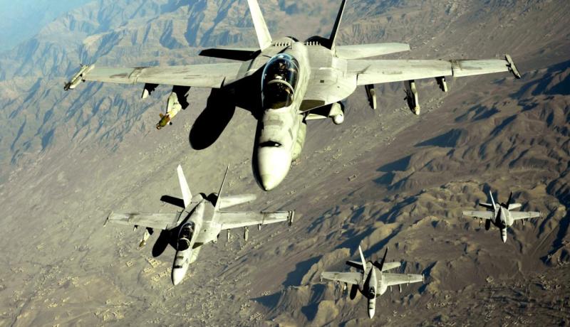 القضاء على 26 عنصرا من داعش في غارة جوية بأفغانستان