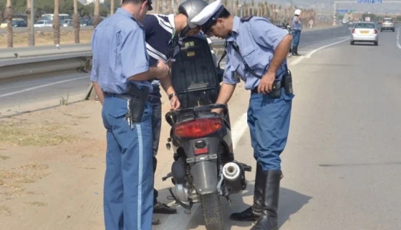 توقيف 58 دراجة نارية بسبب المخالفات المرورية في قالمة