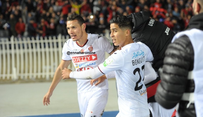 درفلو يضيف الهدف الثاني لاتحاد العاصمة