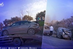 6 جرحى في تصادم 18 سيارة بشاحنة مقطورة بالسانية في وهران