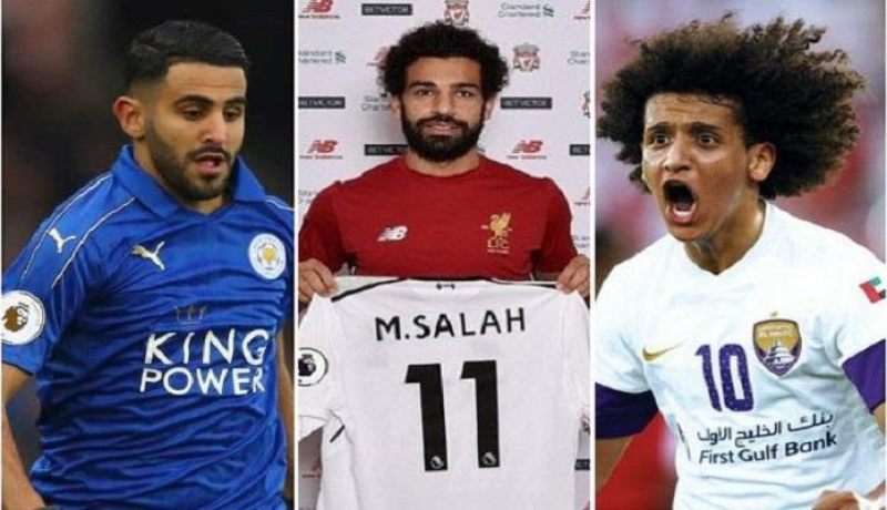 5 لاعبين جزائريين في التشكيلة المثالية للعرب لسنة 2017