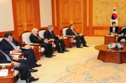 الرئيس الكوري الجنوبي يستقبل وزير الخارجية العراقي