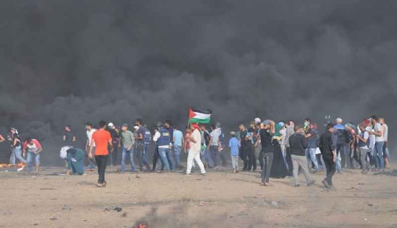 جمعة “من غزة إلى حيفا”.. شهيدة ومئات الإصابات في صفوف الفلسطنيين