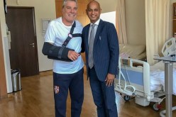 علي جابر يجري عملية جراحية على مستوى الكتف