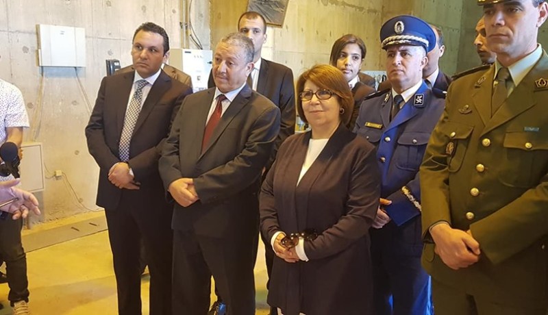 وزير الموارد المائية يضع حيز الخدمة خزان مائي بغليزان