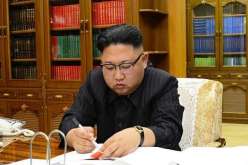 رسالة نادرة للزعيم الكوري الشمالي “كيم جونغ أون”