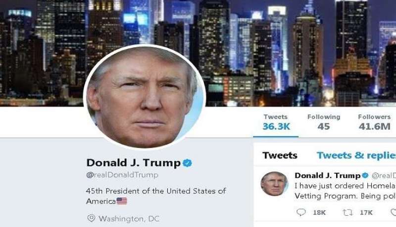 أول “تغريدة” لترامب بعد هجوم منهاتن