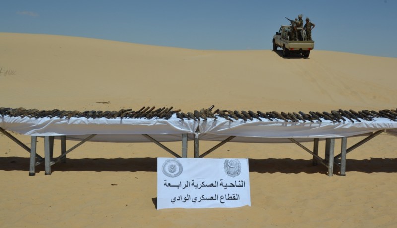 مفرزة للجيش تسترجع 139 سلاحا حربيا بالوادي