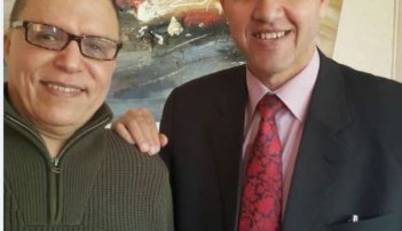 ميهوبي يعزي عائلة عمر زيات المعروف بإسم عمر سونوصافي