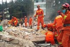 وفاة 7 أشخاص إثر انهيار مبنى سكني في الصين