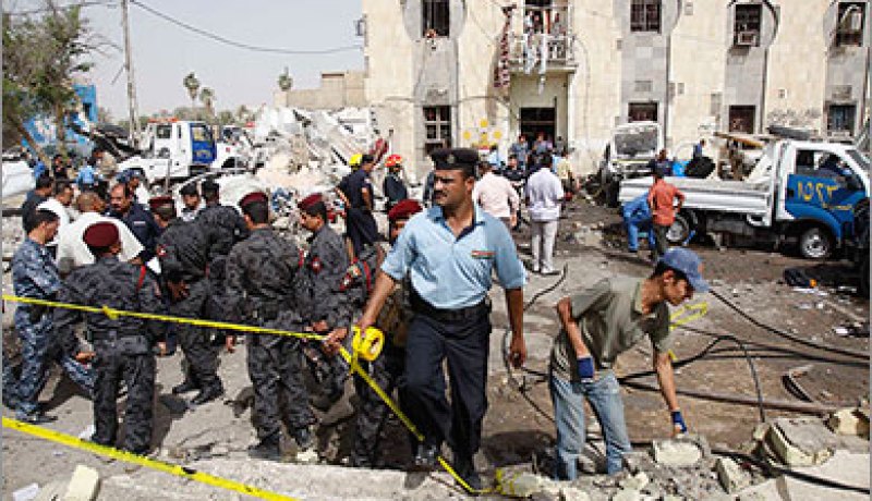 سقوط 51 شخصا بين قتيل و جريح في انفجار ثلاث دراجات مفخخة شمال بغداد