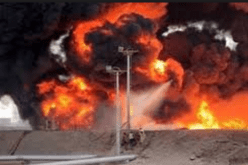 مسلحون يفجرون أنبوب لتصدير الغاز جنوب اليمن