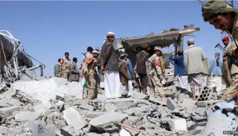 مقتل 5 مسلحين حوثيين في غارتين للتحالف العربي