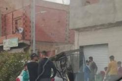 سيارة تصطدم بكشك وتصيب 6 أشخاص وسط سيدي بلعباس
