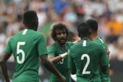 شجار بين لاعبي السعودية قبل بداية مواجهة ألمانيا !!