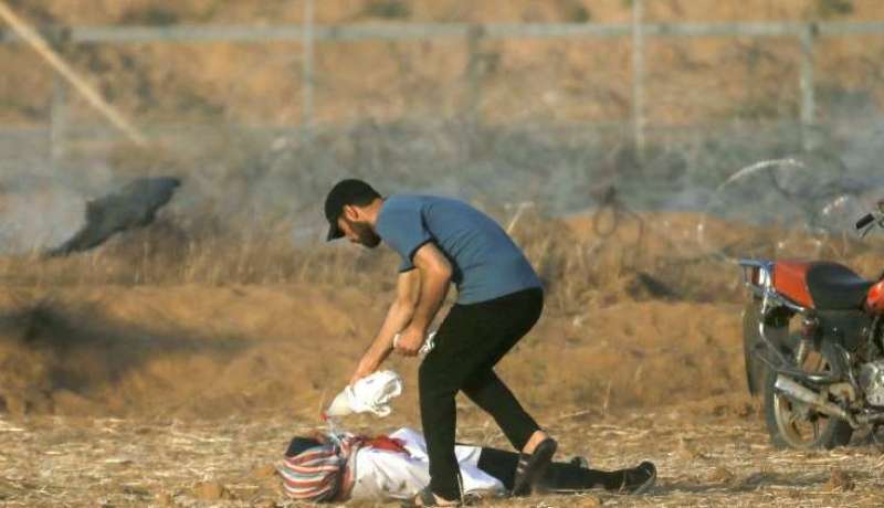 استشهاد فلسطيني برصاص الكيان الصهيوني في غزة