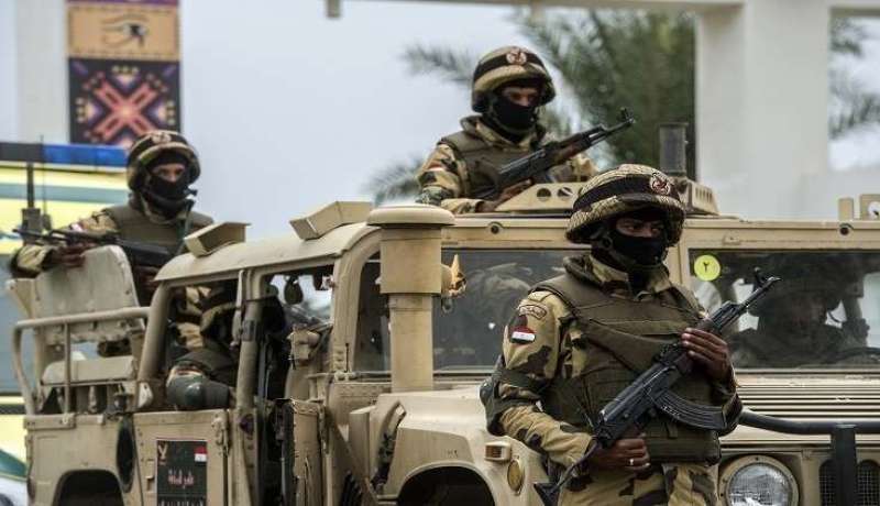 الجيش المصري يعلن القضاء على 4 إرهابيين
