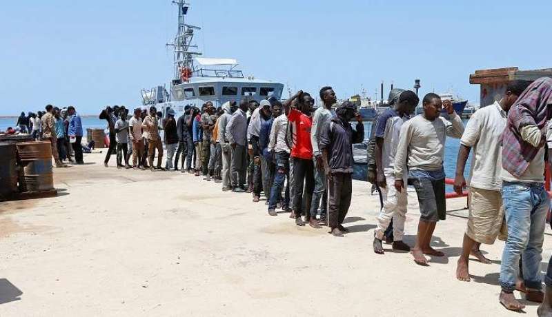 انتشال 41 جثة مهاجر قبالة السواحل الليبية