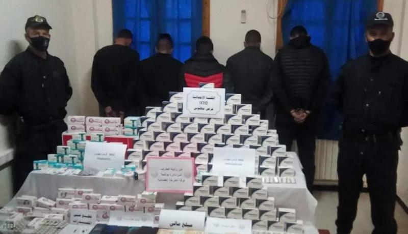 تفكيك شبكة مختصة في المتاجرة بالمهلوسات وحجز أزيد من 11 ألف قرص ببوثلجة في الطارف