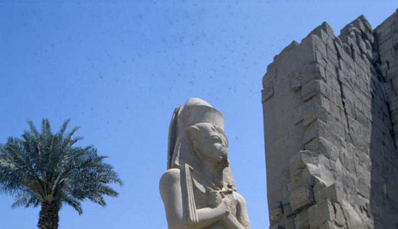 إحباط محاولة تهريب تمثال الملك رمسيس الثاني في مصر