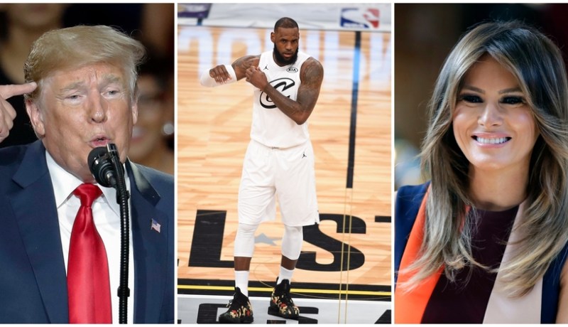 “ميلانيا ترامب” تنقلب على زوجها بسبب لاعب كُرة سلة!