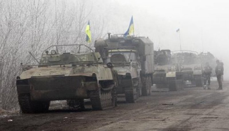 الحكومة الاوكرانية تقول ان قواتها تعرضت لاطلاق النار 60 مرة منذ بدء الهدنة