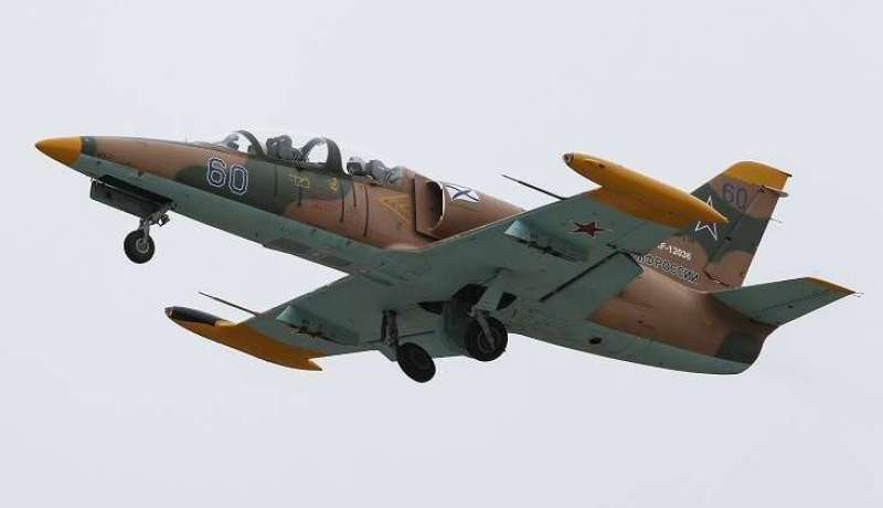 سقوط طائرة تدريب روسية “إل-39”