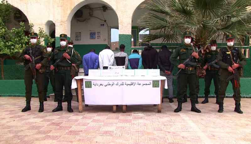 غرداية.. الإطاحة بشبكة لتهريب وترويج المهلوسات يقودها مهاجرين أفارقة