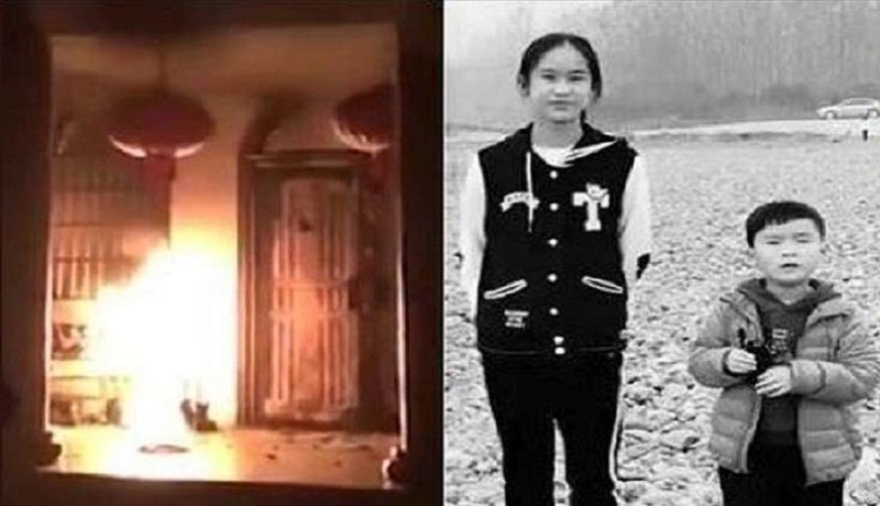 تلميذة تموت حرقا لأجل إنقاذ شقيقها الصغير