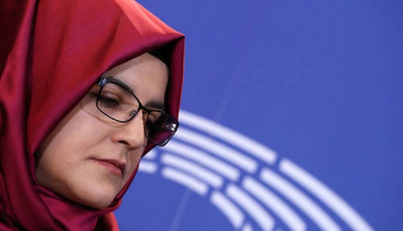 خطيبة خاشقجي تلتقي برئيسة مجلس النواب الأمريكي