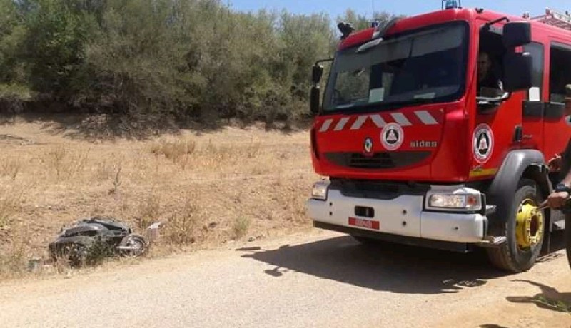 جريح في إصطدام دراجة بشاحنة بأم الدروع في الشلف