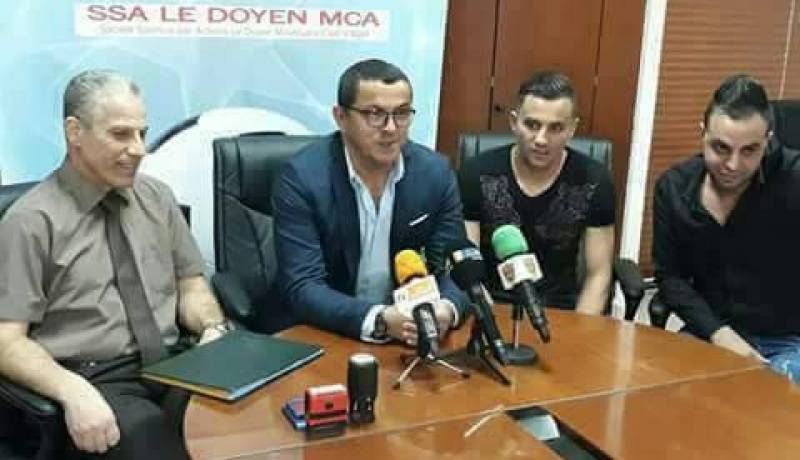 بالفيديو.. حدوش:”أنا سعيد بالإمضاء في المولودية”
