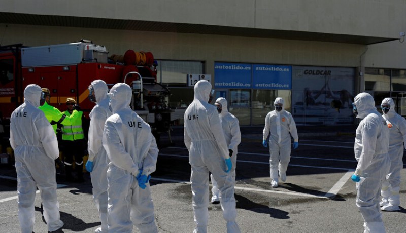 تسجيل 182 حالة وفاة جديدة بفيروس كورونا في إسبانيا خلال يوم واحد