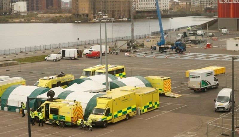 إرتفاع وفيات فيروس كورونا في بريطانيا إلى 1284