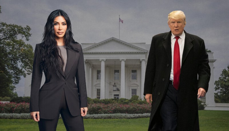 زوج كيم كاردشيان يترشح للإنتخابات الرئاسية الأمريكية