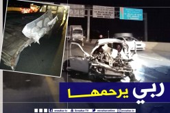 ميلة..وفاة إمرأة وجرح 3 آخرين في إصطدام بين سيارة وشاحنة