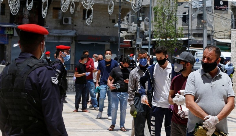 الأردن: نشر عناصر الجيش في جميع المدن بسبب التفشي الكبير لكورونا