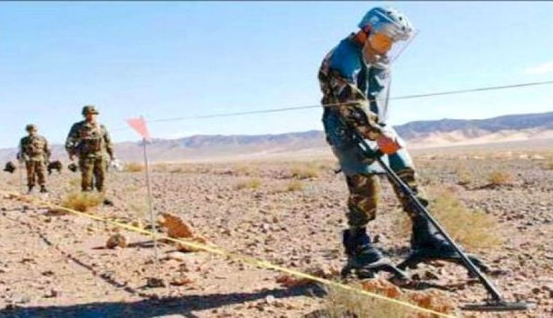 تدمير 6.710 لغم يعود إلى الحقبة الاستعمارية خلال شهر سبتمبر