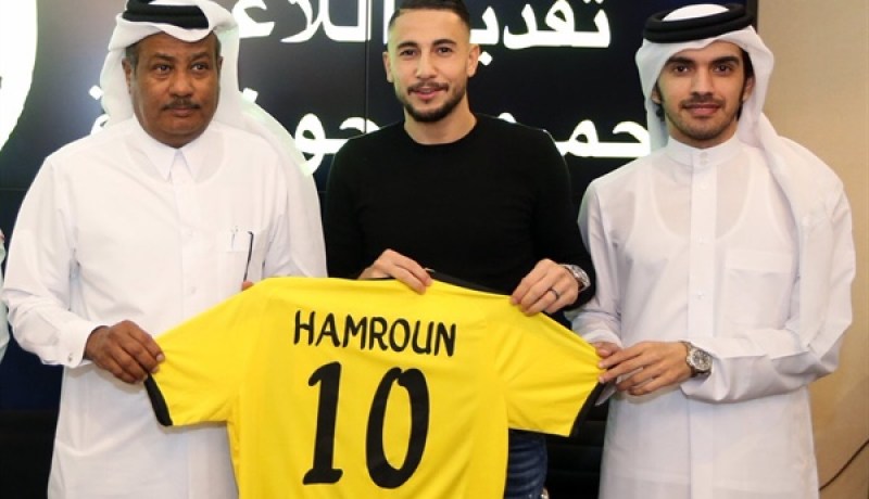الجزائري حمرون ينتقل إلى نادي قطر على شكل إعارة