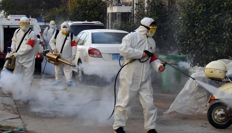 منظمة الصحة العالمية تحذر من رش المطهرات في الشوارع