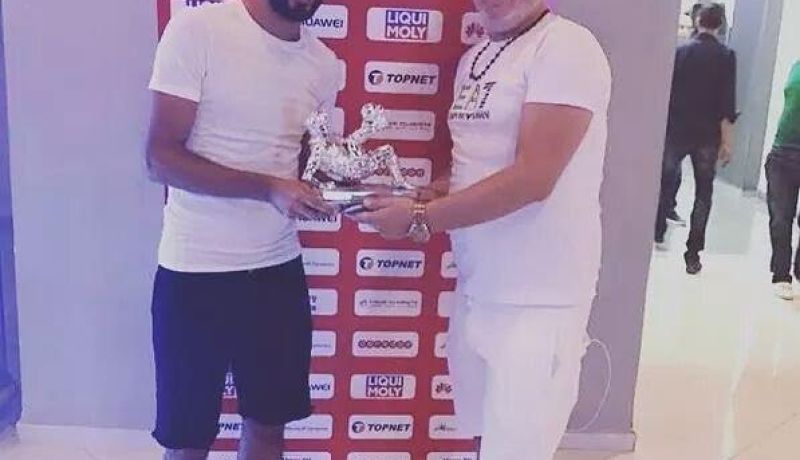 بلخيثر يتوج كأفضل لاعب في النادي الإفريقي لموسم 2016-2017