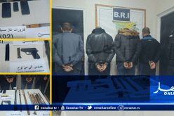 توقيف 4 أشخاص وإسترجاع سلاح ناري في عنابة