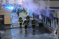 مجهولون يضرمون النار في مسجد بإسبانيا