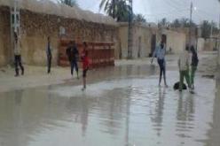 سكيكدة: غلق العديد من الطرقات وسيول الأمطار تغمر بعض أحياء المدينة