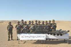 كشف مخبأ للأسلحة والذخيرة بتمنراست يحتوي قاذف صاروخي ومسدسات رشاشة