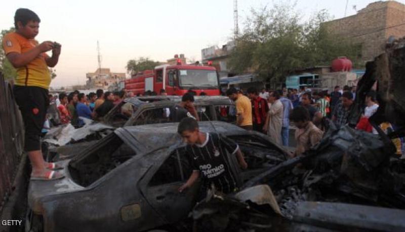 عشرات القتلى والجرحى في انفجار ببغداد