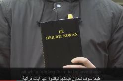 بالفيديو أحكام تحريضية من الكتاب المسيحي على القرآن الكريم شاهد رد فعل الهولنديين