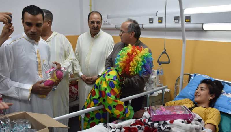 والي تيبازة يزور جناح طب الأطفال بمستشفى الأمومة والطفولة