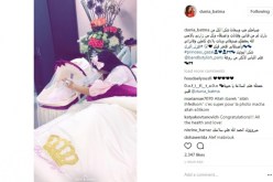 دنيا بطمة تنشر الصّورة الأولى لإبنتها غزل